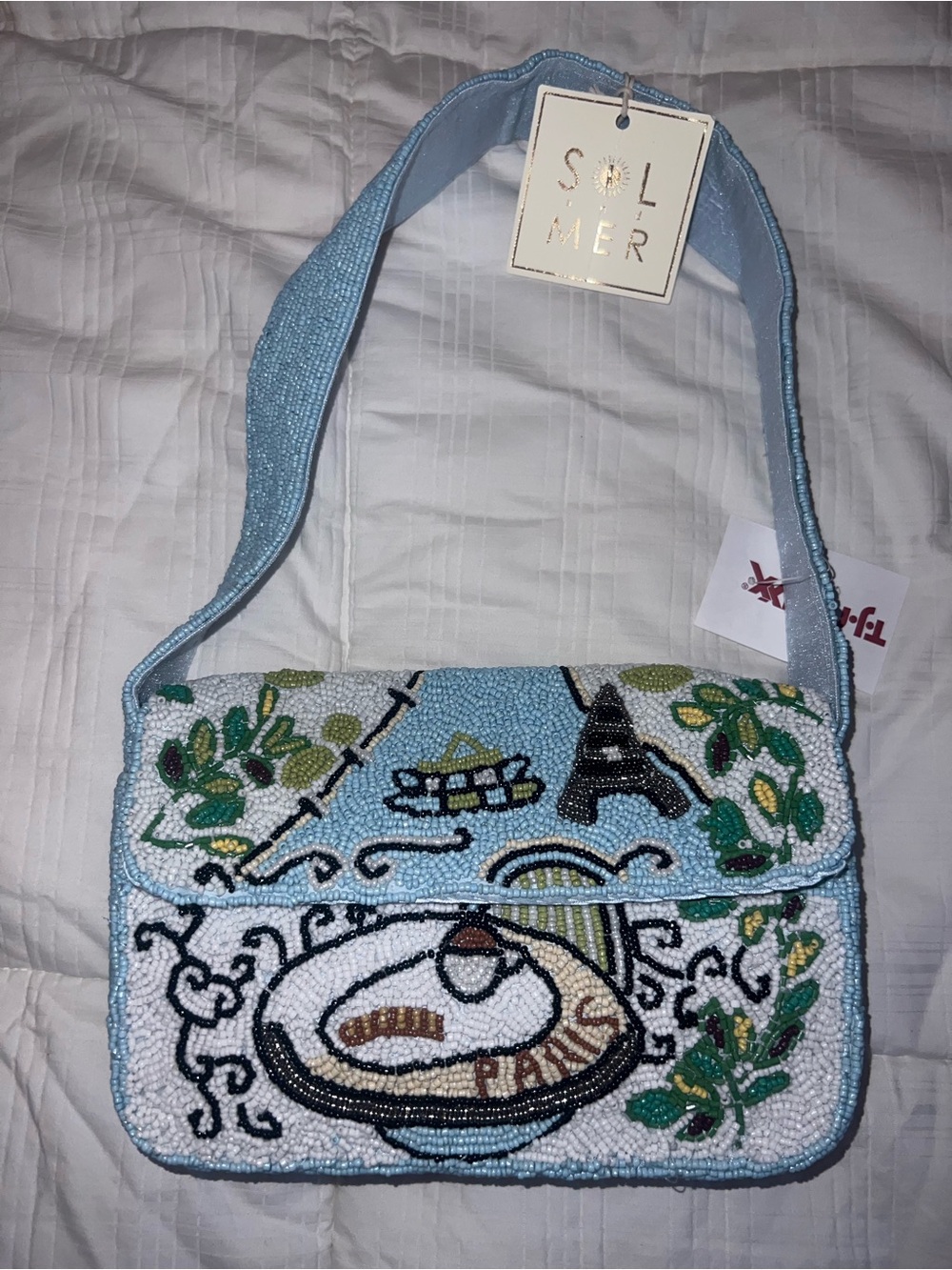 Beaded Paris Purse